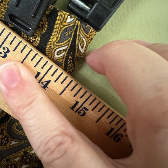 Gloria Sachs Baroque Maxi Skirt‎ Sz 10 Small Black and Gold Pleated Maximalist - Picture 9 of 13